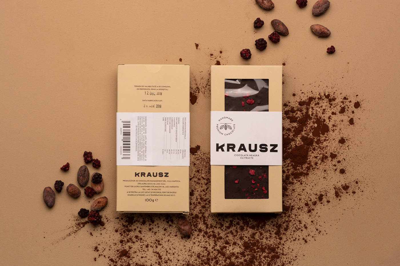 handmade chocolate Cocoa Sweets Food  Coffee Website Packaging Fruit branding 