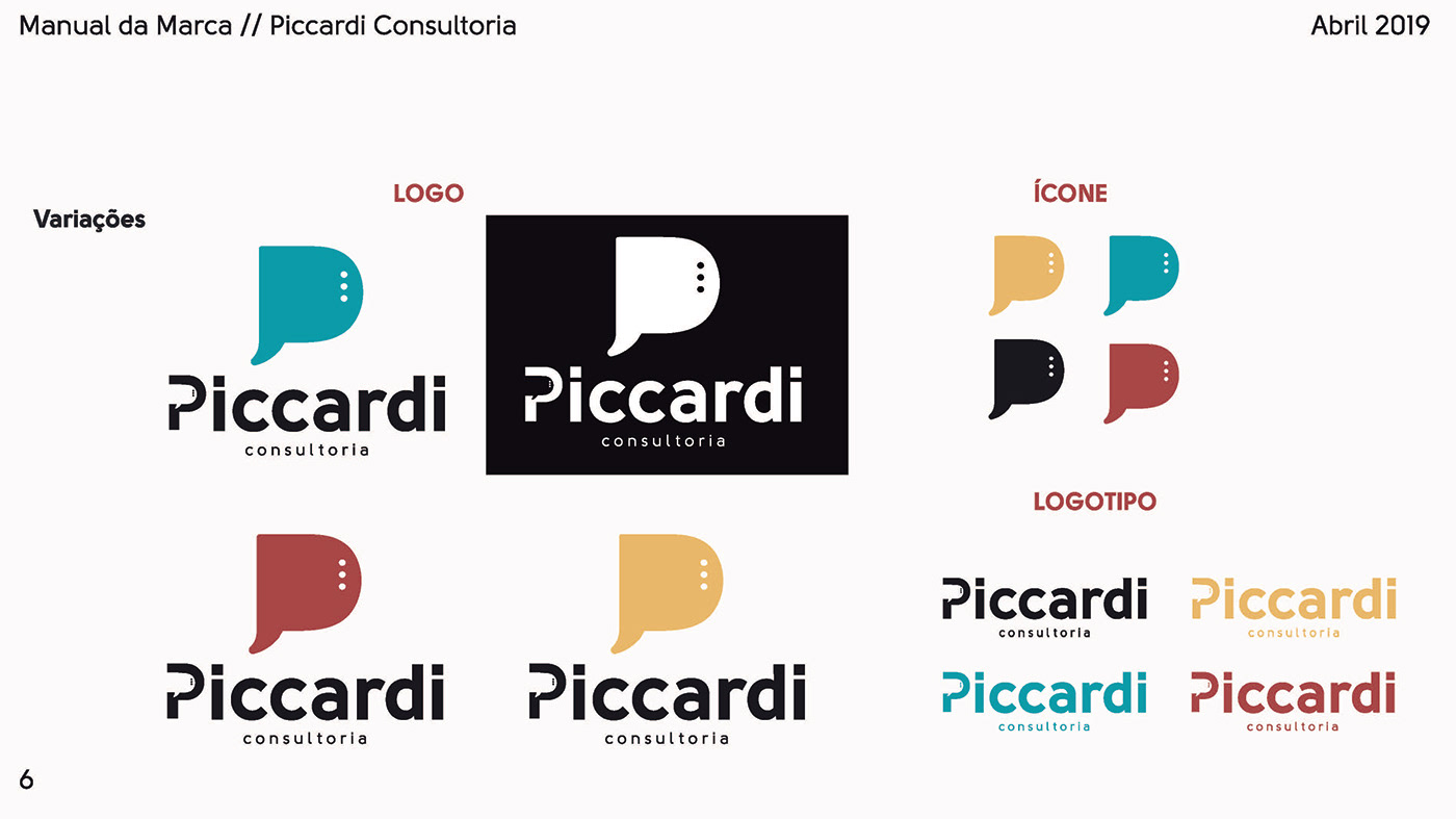 Inma marca Piccardi Coach consultoria identidade visual