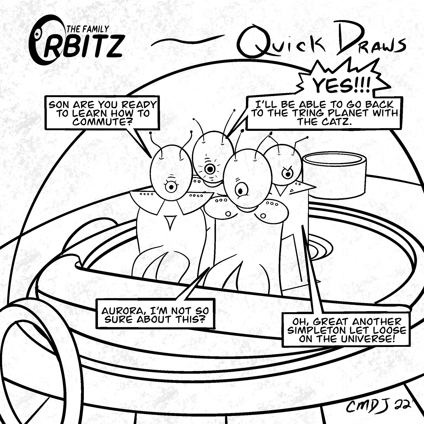 comic commute draws Driving family not Orbitz quick ready