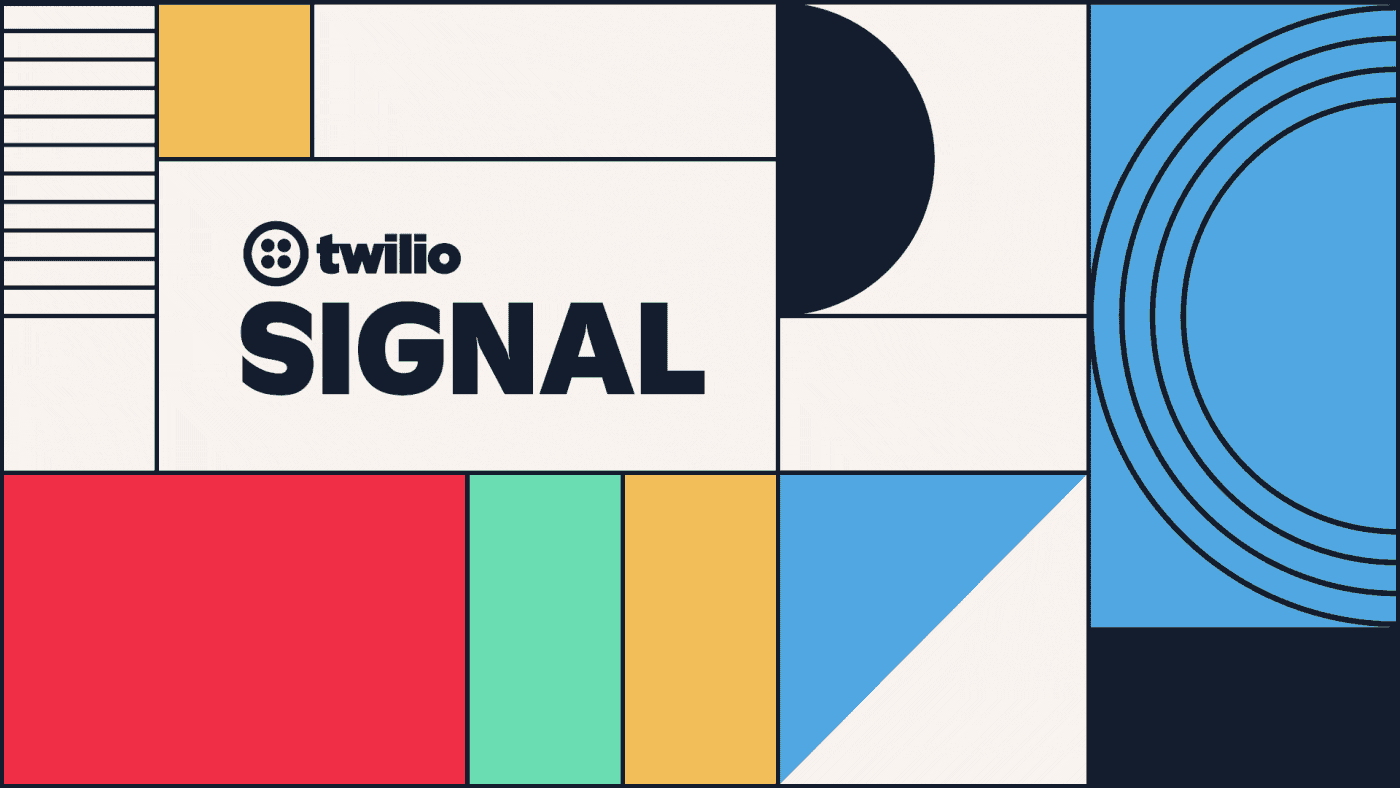 twilio motion graphics  2D Animation Event branding  identity after effects