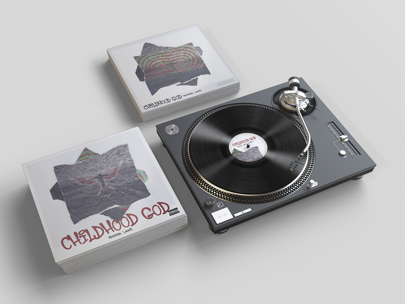 design vinyl cover music Cover Art rap Packaging Graphic Designer kendrick lamar cd
