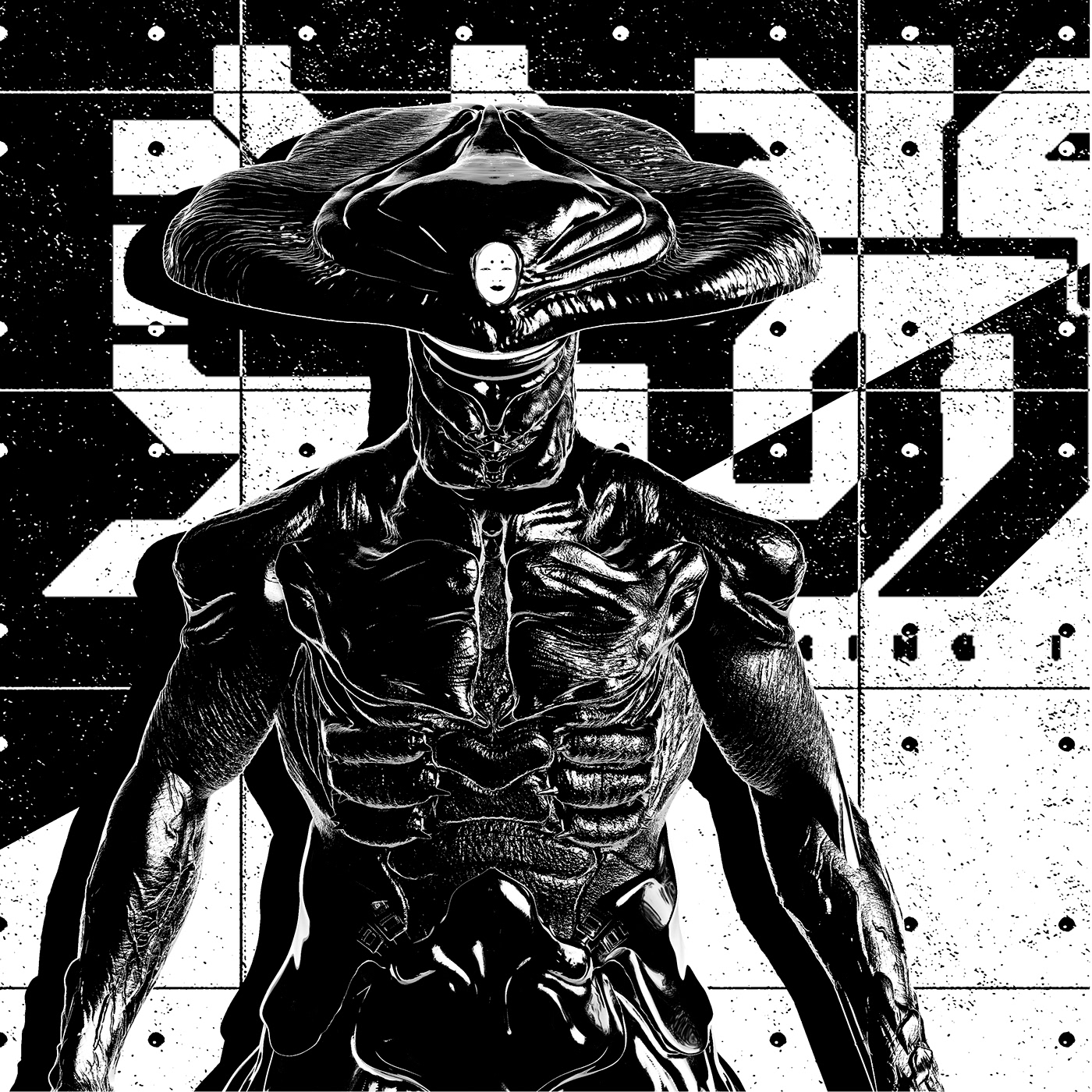 blackandwhite comics Cyberpunk daviaugusto hq Ilustração inktober noir quadrinhos são paulo
