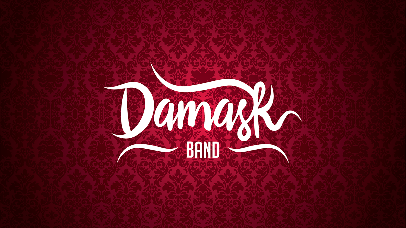logo music band band rock damask