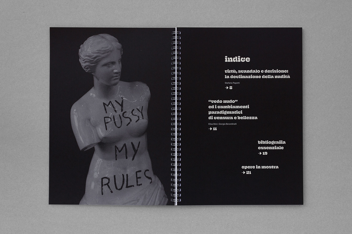 contemporary art Scratch Off vedo nudo palazzina azzurra arte contemporanea Catalogue seduzione censura seduction Censorship