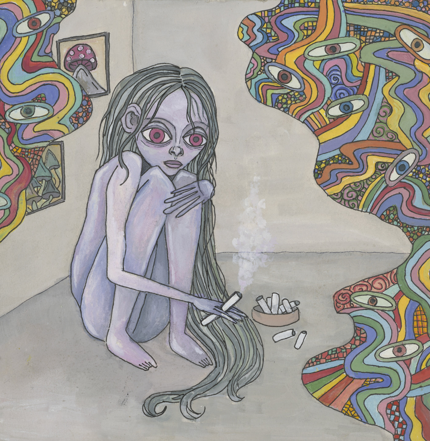 artworks hallucinations nft psychedelic art