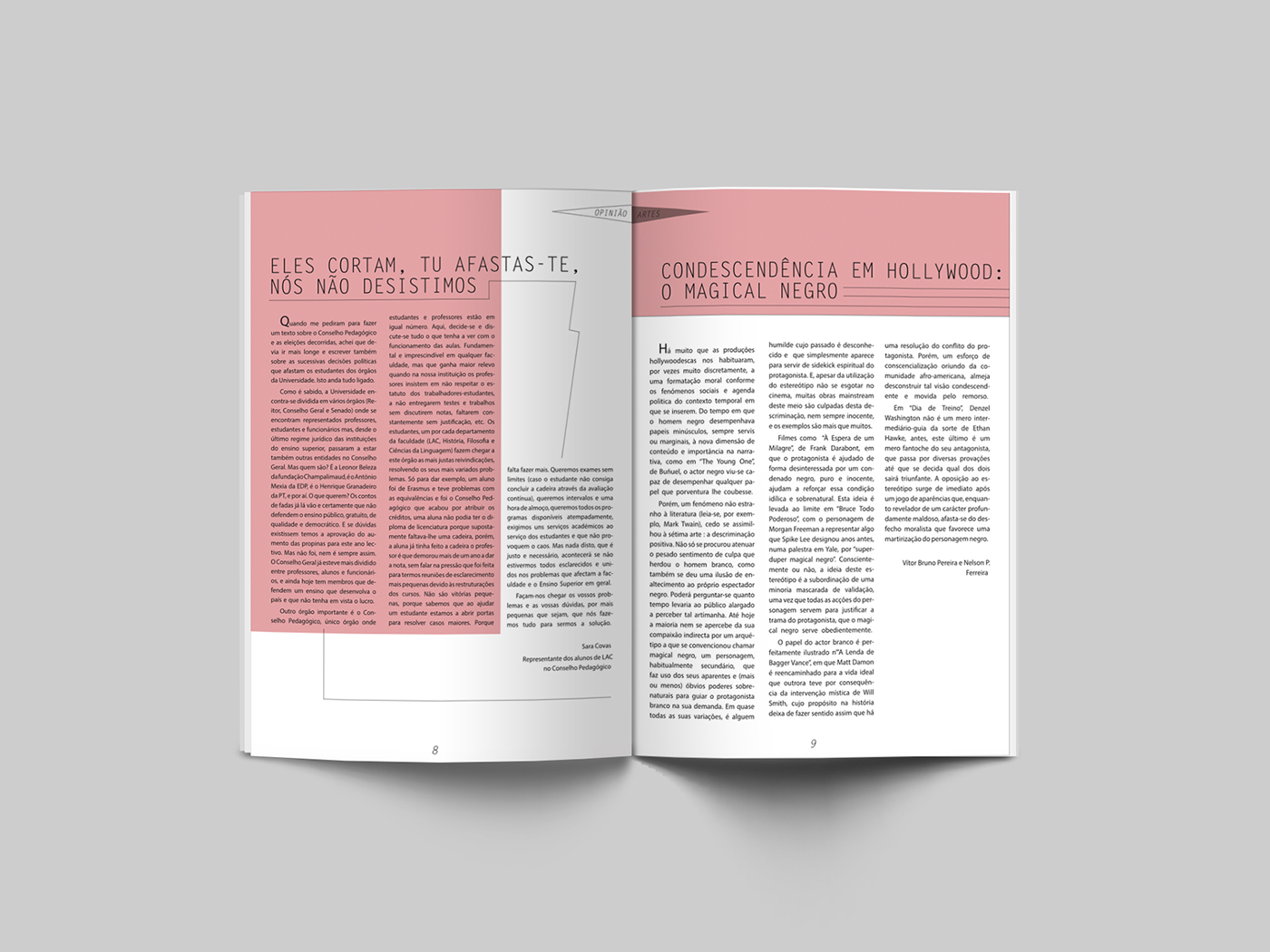 design editorial newsletter journal