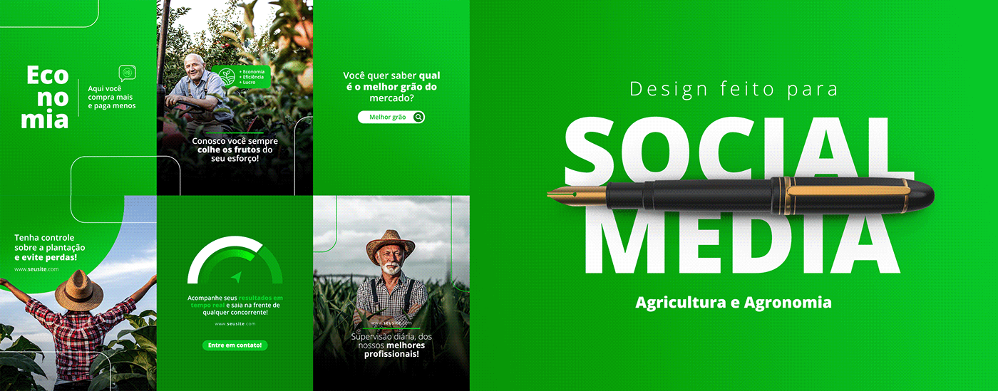 agriculture agricultura Agronegócio Agro design gráfico Social media post Socialmedia criativos Instagram Post publicidade