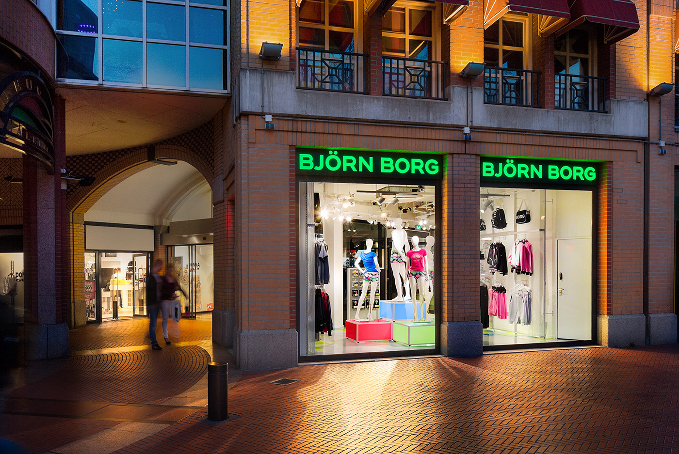 Björn Borg store on Behance