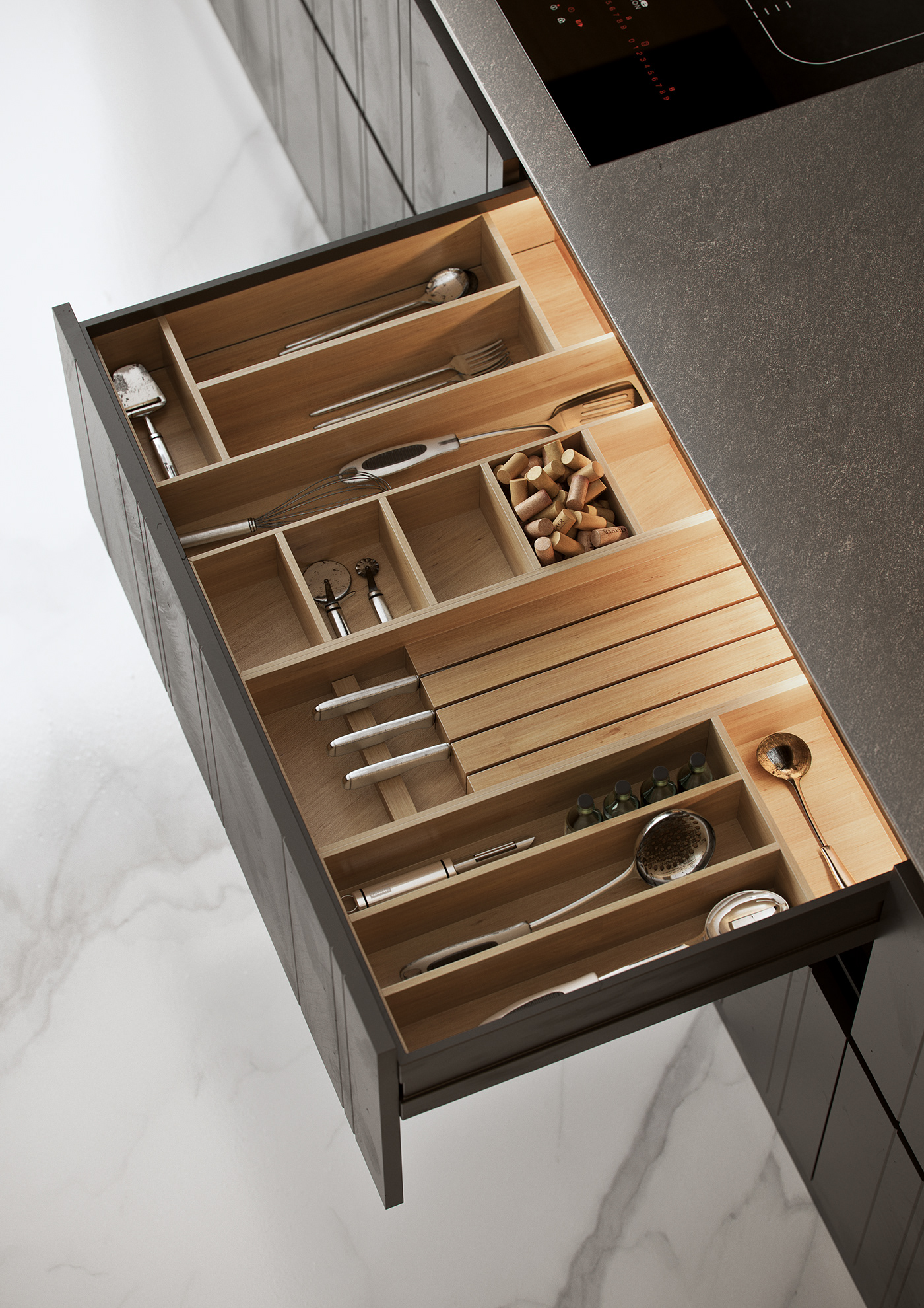 corona kitchen 3d max design furniture