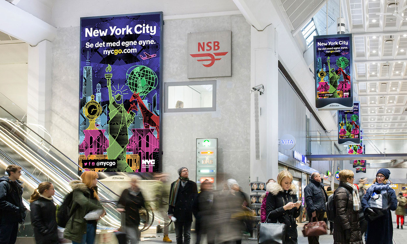 Travel tourism International campaign airport ILLUSTRATION  icons pattern new york city nyc