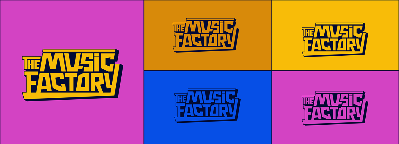 music music video ILLUSTRATION  identity cool 70s 80s brand identity Logo Design Logotype