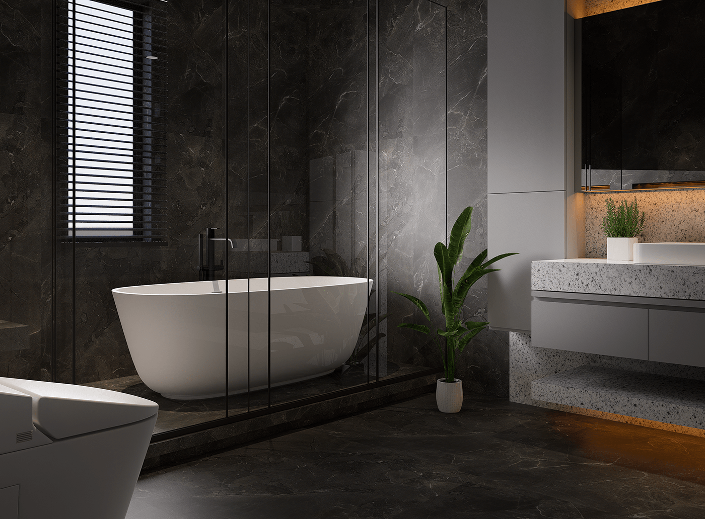 bathroom CGI D5 Render D5RENDER design furniture Interior Render rendering visualization