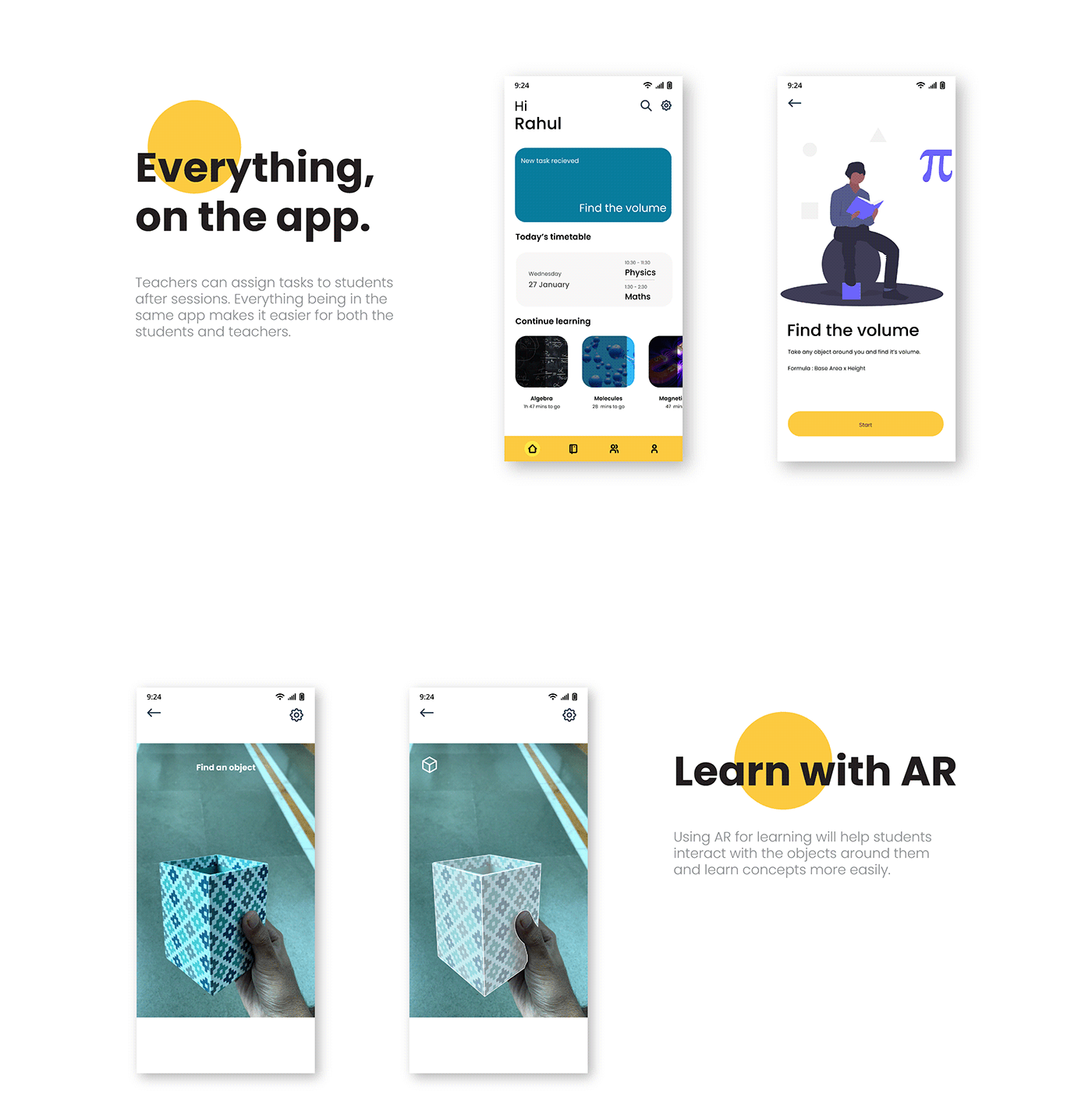E-learning App Mobile app ui design UI/UX UX design app design art graphic design  user experience visual design