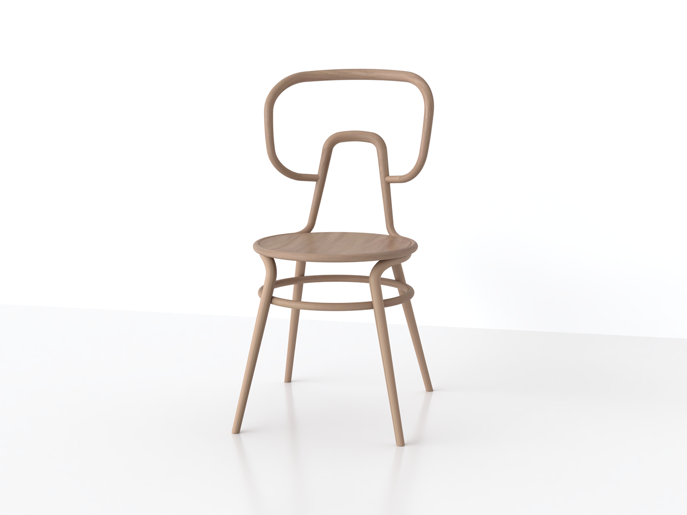 chair concept thonet wood bent wood