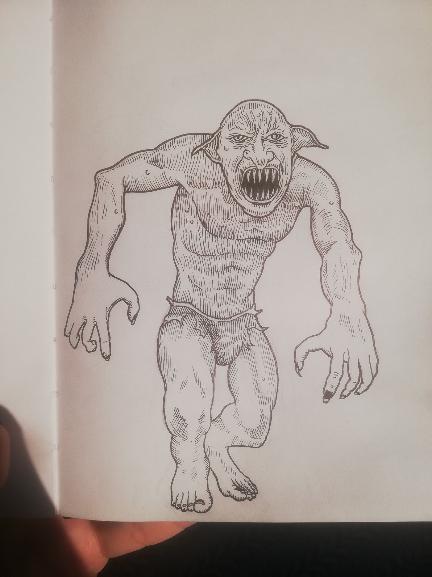 artoftheday artwork goblin goblins sketchbook