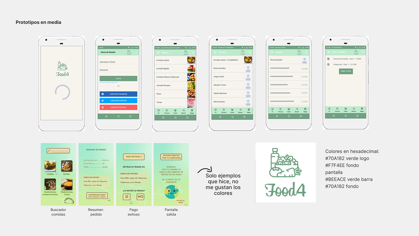 delivery app diseño app diseño gráfico diseño producto Diseño UI diseño ux Diseño web Interface mobile Mobile app