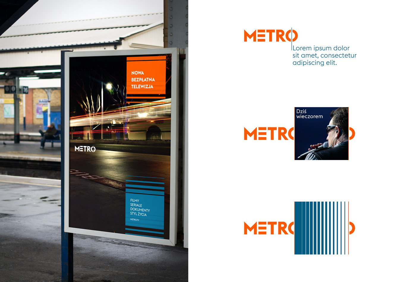  Metro  TV  identity on Behance