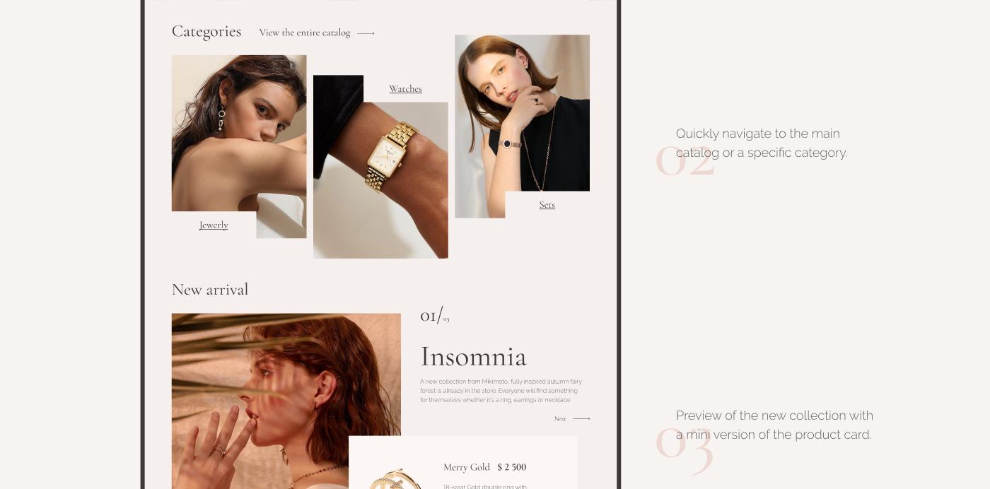 brand diamond  Fashion  jewelry online pastel shop site store Web