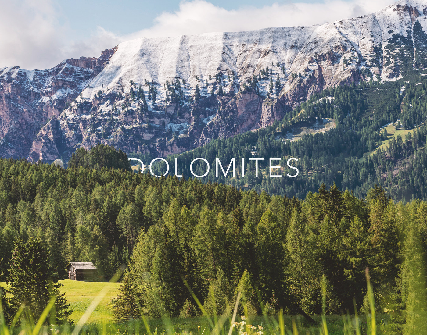 Journey through the Alta Badia valley, a beautiful part of the Dolomites UNESCO World Heritage Site.