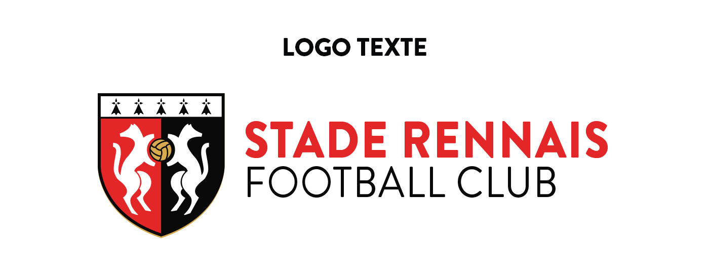 branding  concept football Ligue 1 logo redesign rennes soccer srfc Stade Rennais