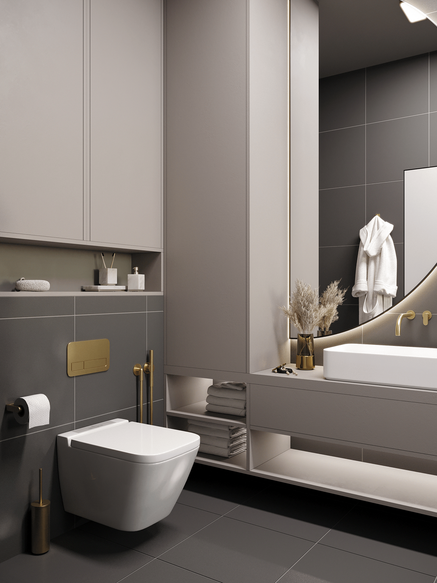 3ds max archviz bathroom bathroom design CGI design Interior interior design  Render visualization
