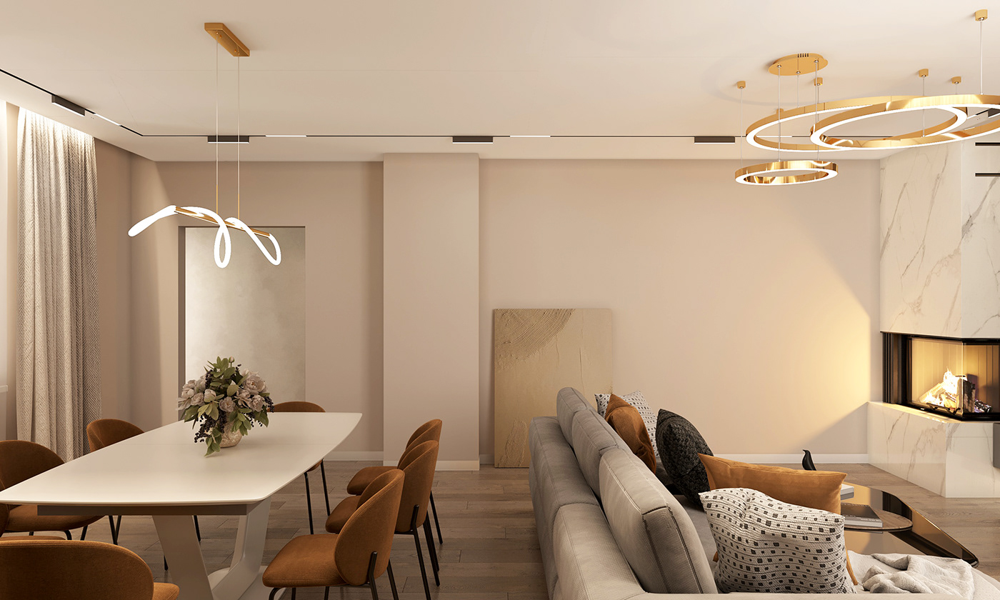 3ds max corona home house Interior interior design  living room Render visualization