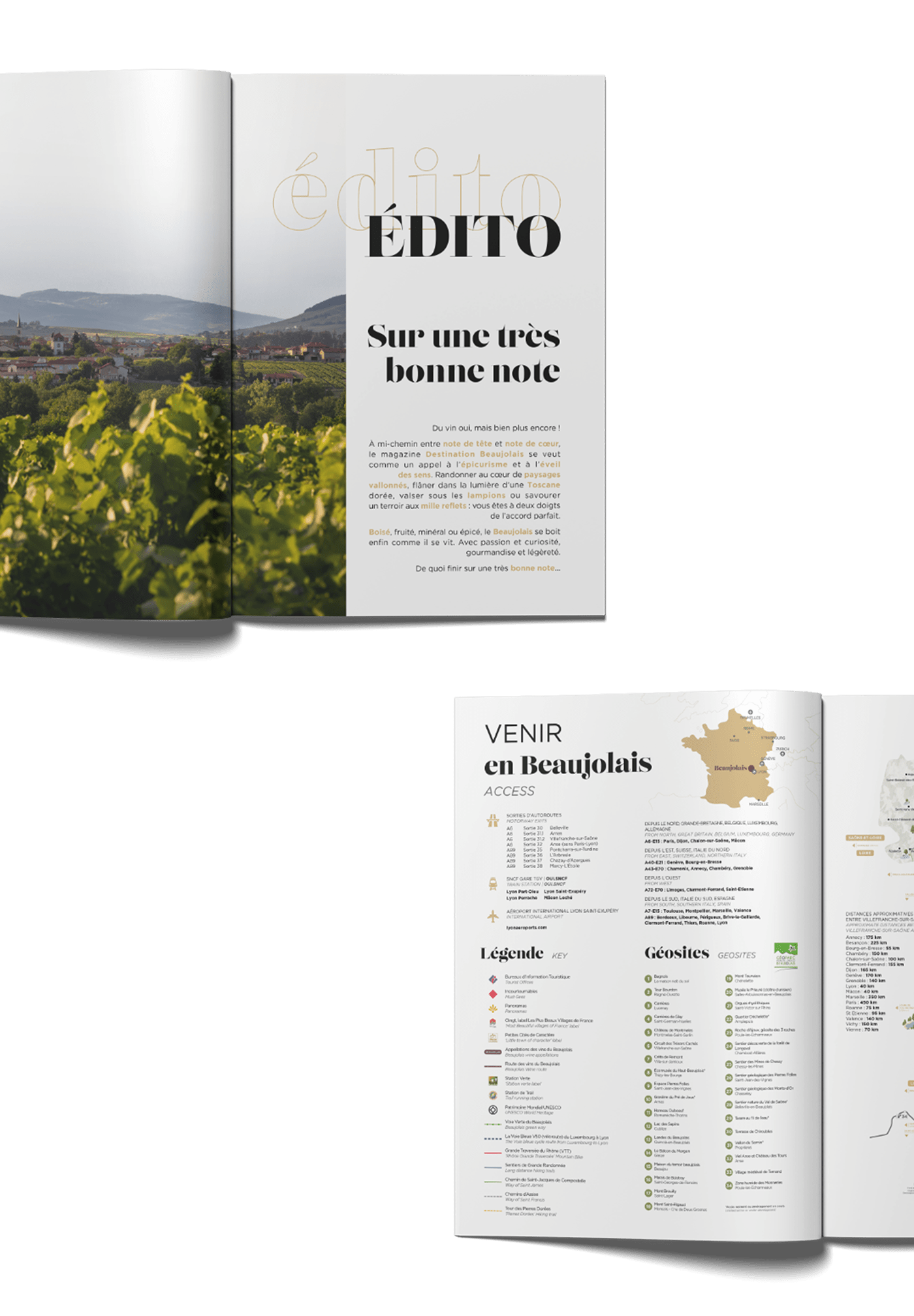 editorial InDesign magazine print tourism