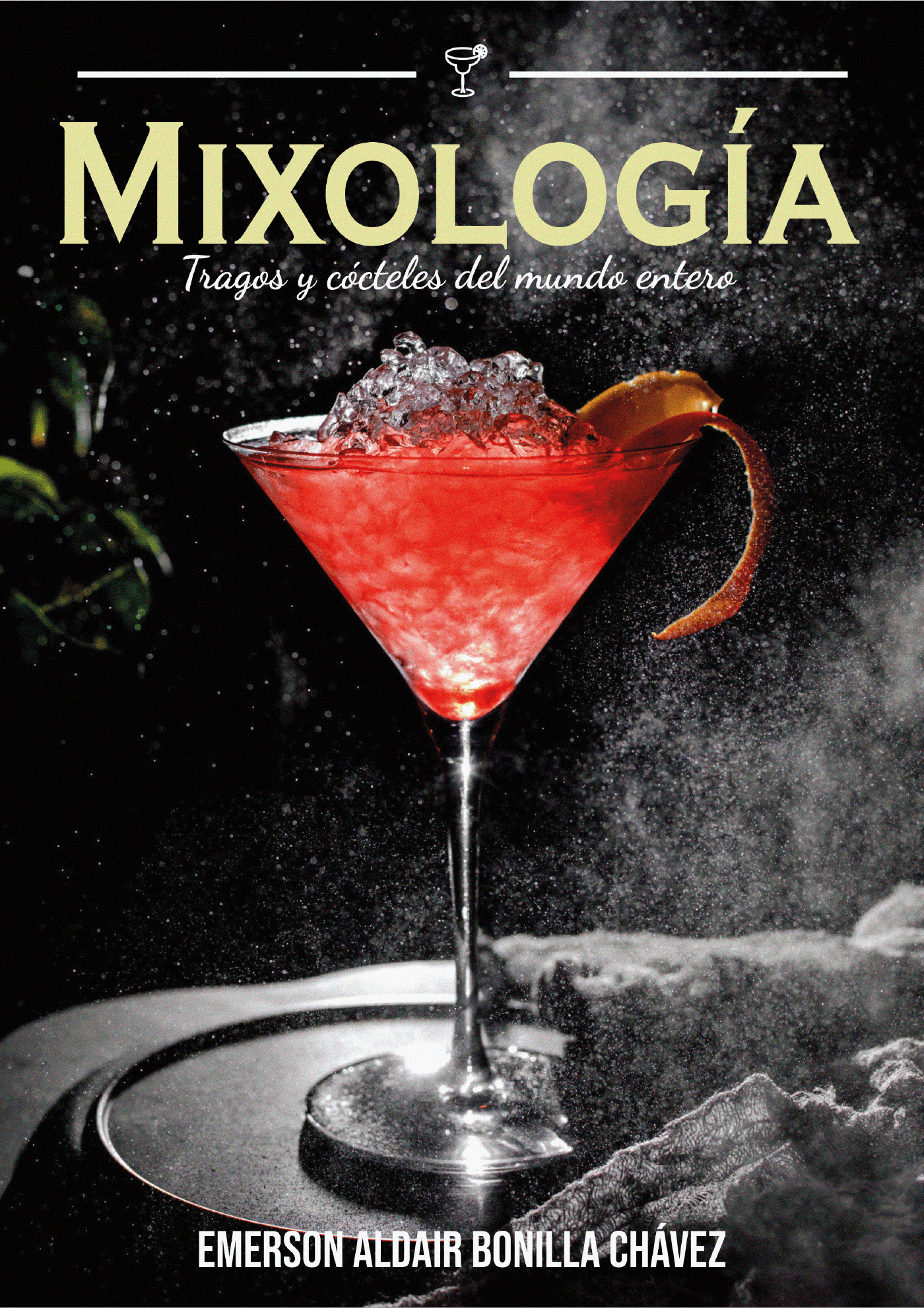 editorial InDesign magazine typography   adobe illustrator editorial design  book cover cocktail cocteleria bar