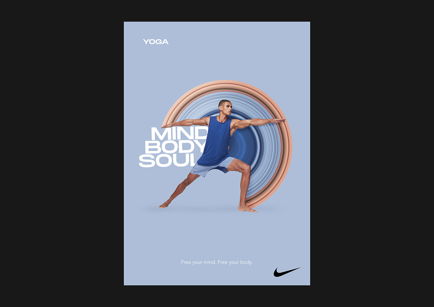adidas branding  daily poster luxe Nike nike design nike poster sneakers sport Yoga