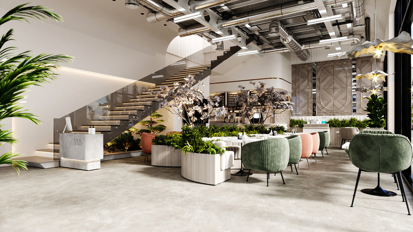 architecture cafe Cafe design cozy Interior interior design  interiordesign modern Studia54 tolko
