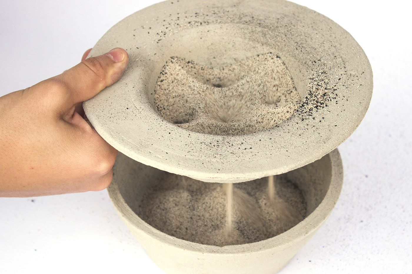ceramic future traditional cook cooking Food  oven craft Vase pot meals ritual sand charcoals store