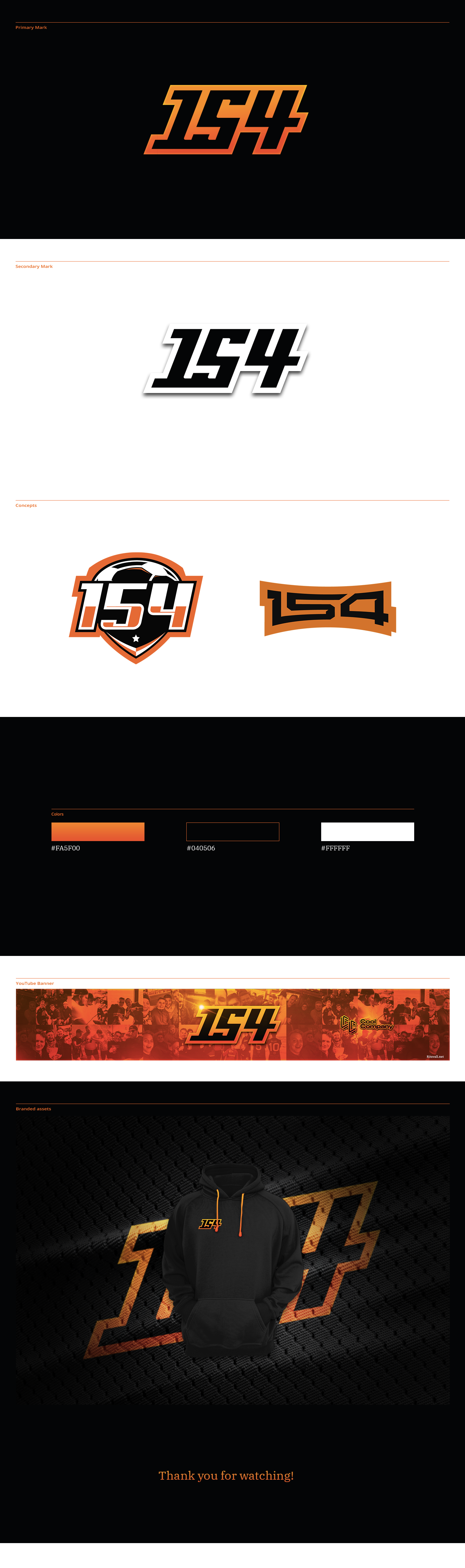 brading logo mark youtube FIFA typography   Illustrator photoshop orange black