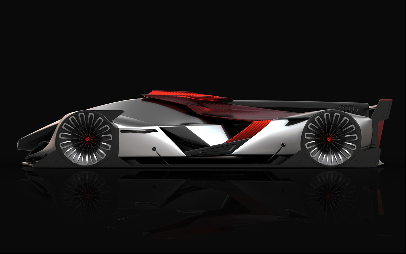 Audi le mans daniel platek car design future vision