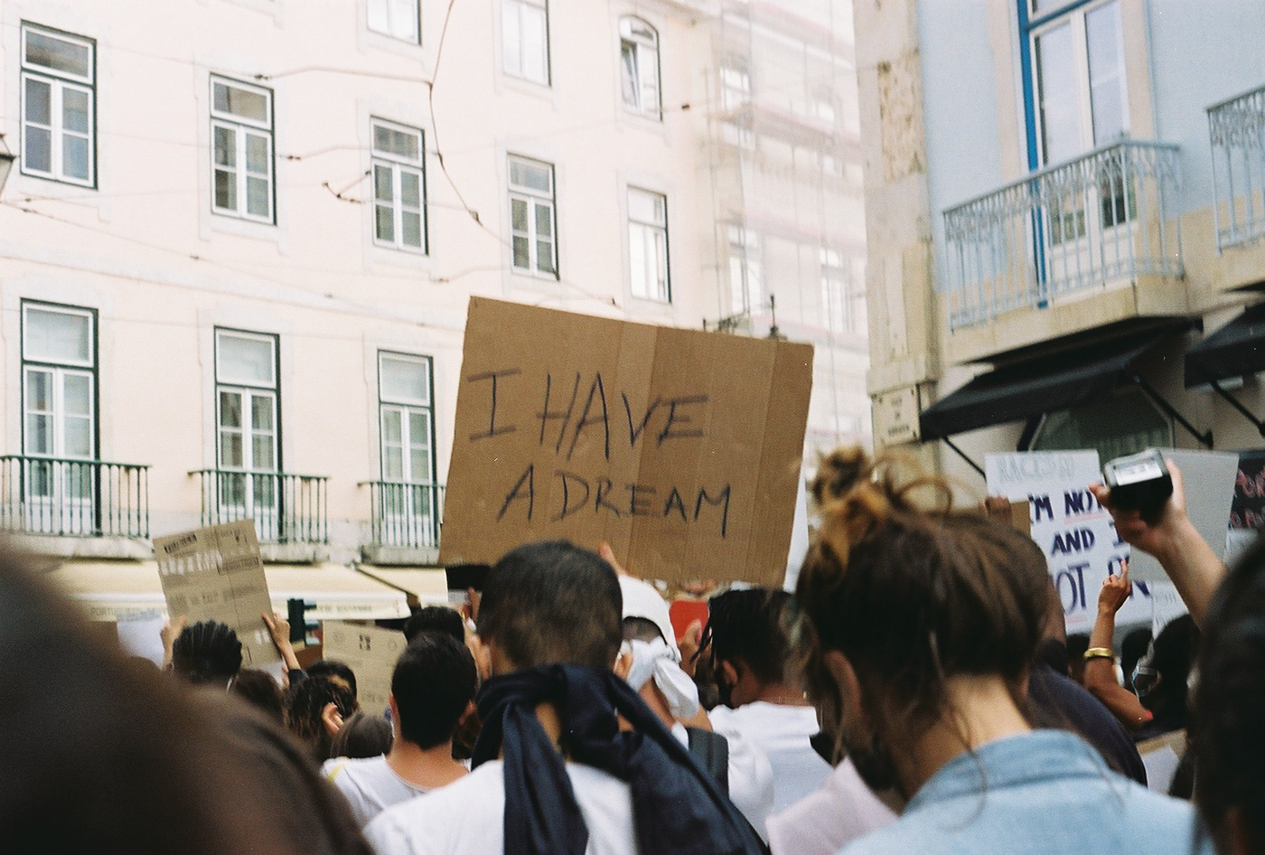 analog Black Lives Matter BLM Film   Lisbon Pentax protests racism