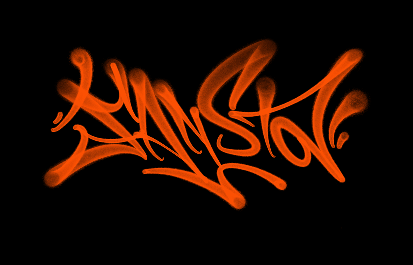 Calligraphy   lettering Graffiti typography   Graphic Designer Procreate graffiti font graffiti tag graphic Logo Design