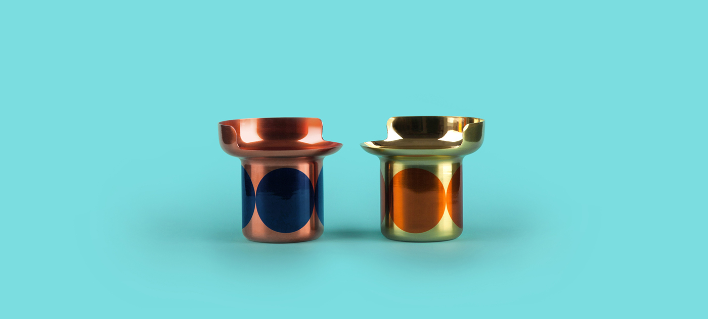 candle industrial design  product design  brass copper craft