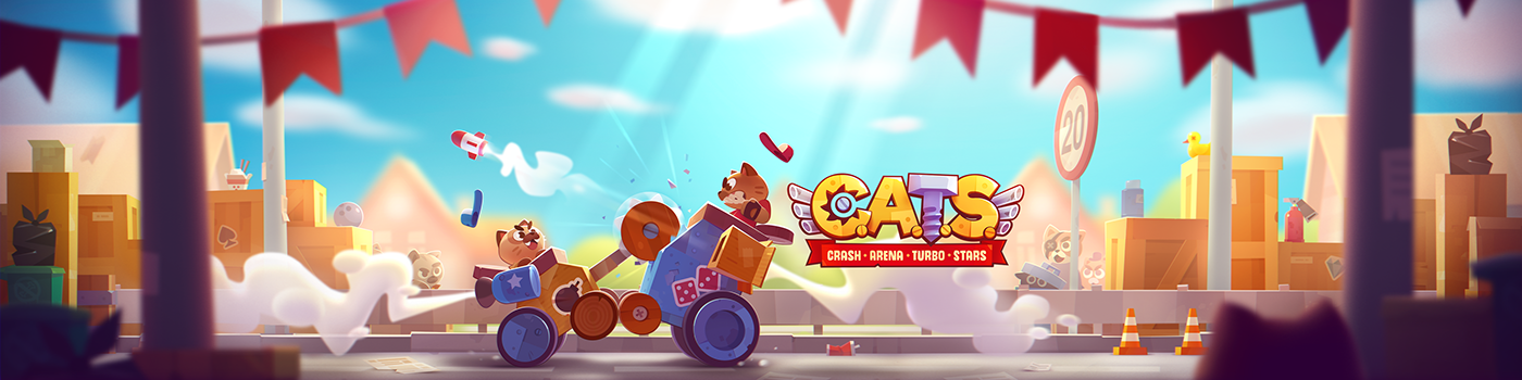 game illustration cats