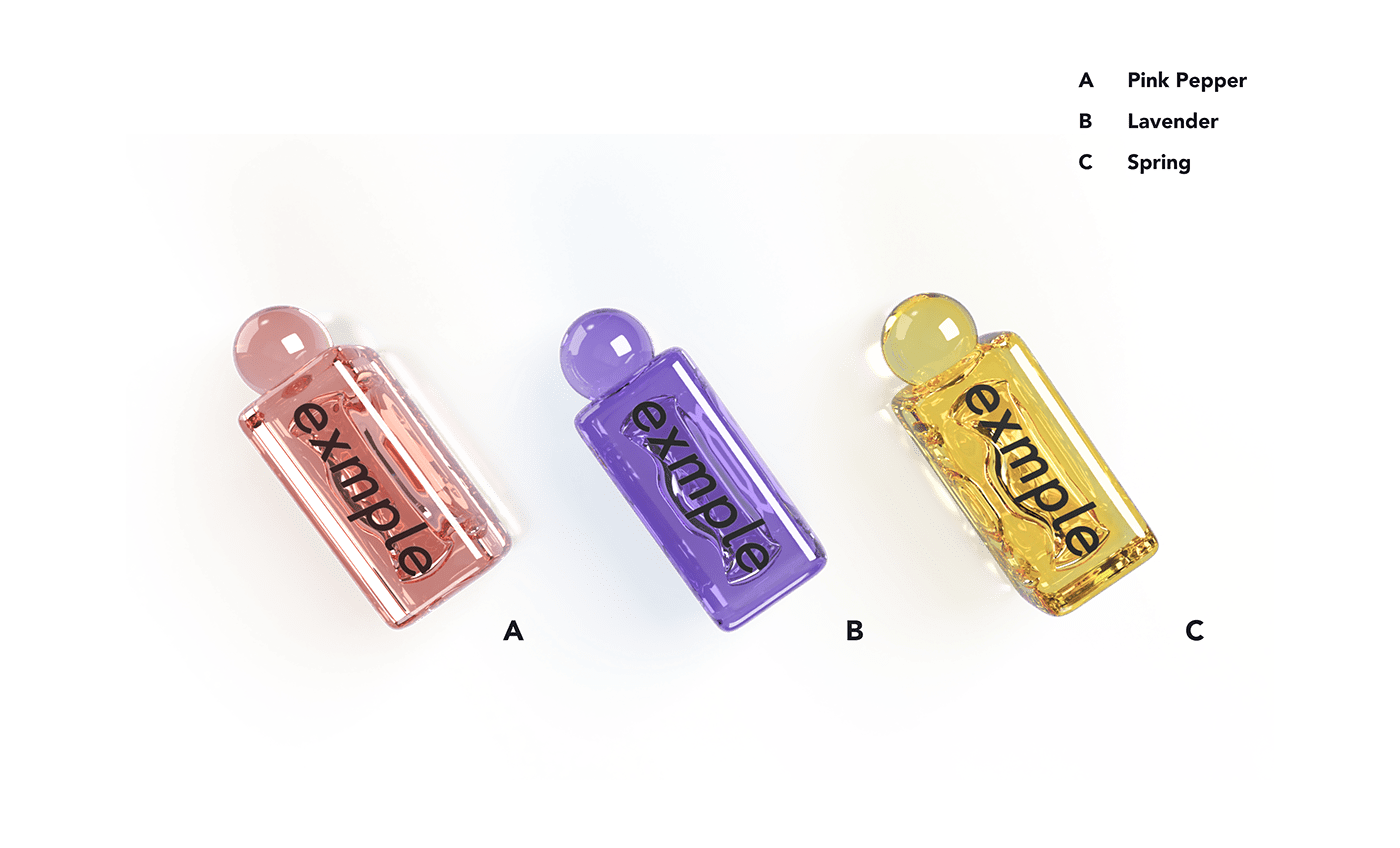 Colorful Bottle Packaging design