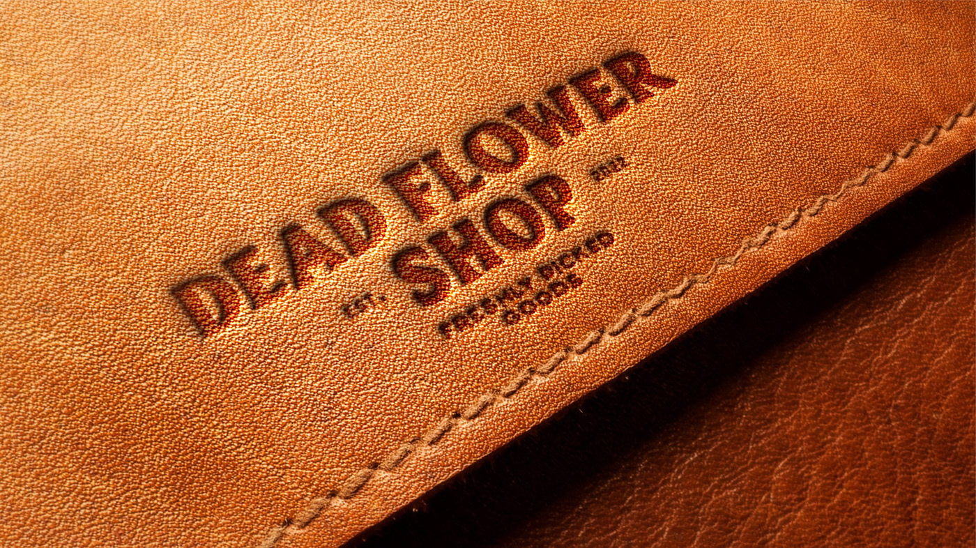 Secondary Wordmark - Dead Flower Shop