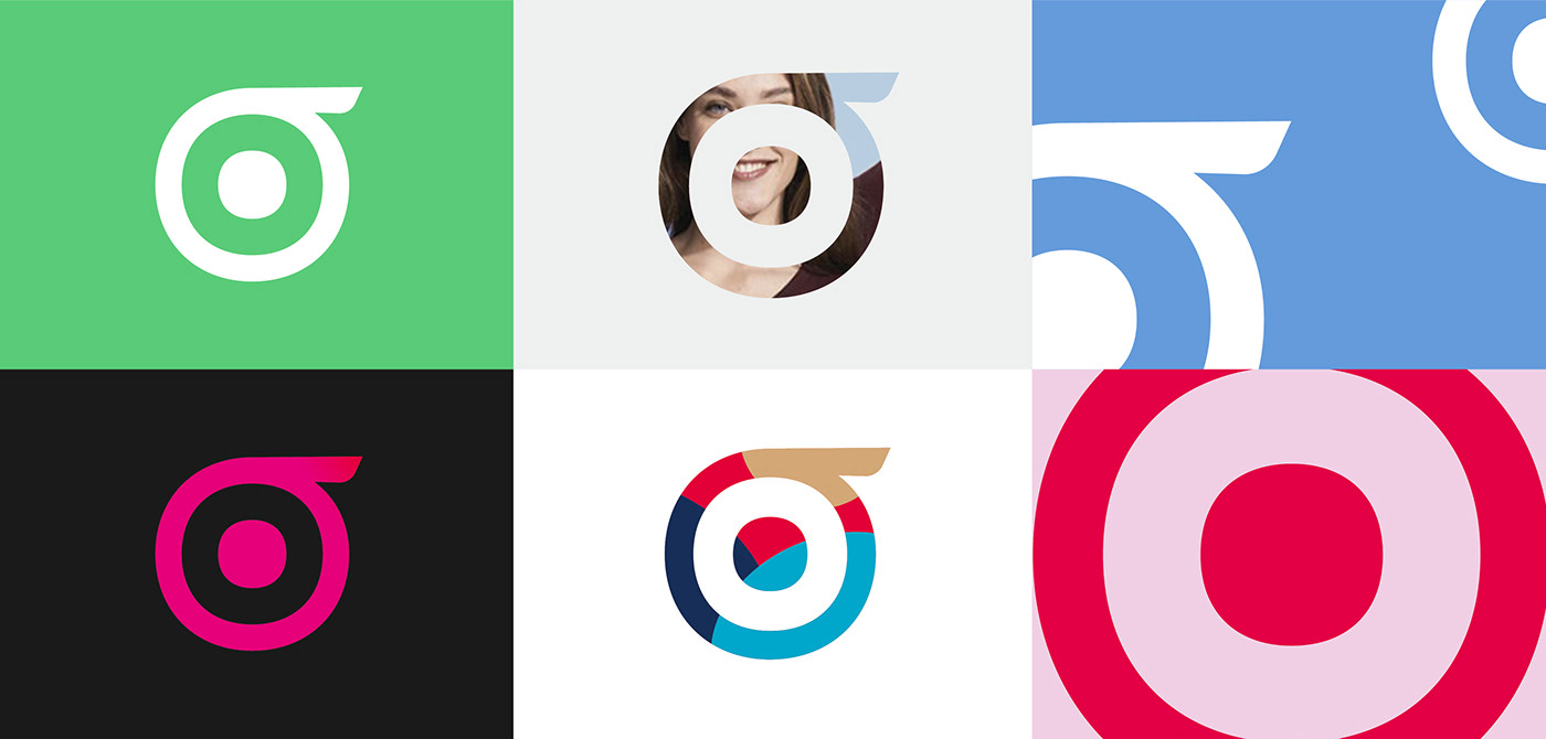 brand logo Merch Goodies colorful typography   Custom rebranding Mockup Icon