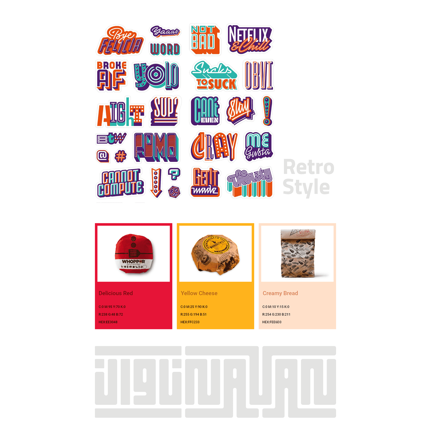 branding  burger design Fast food Food  graphic design  Packaging restaurant