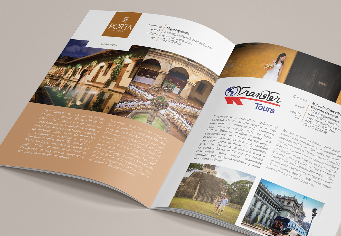wedding Boda Guatemala folleto brochure catalogo catalog editorial elegant sofisticated