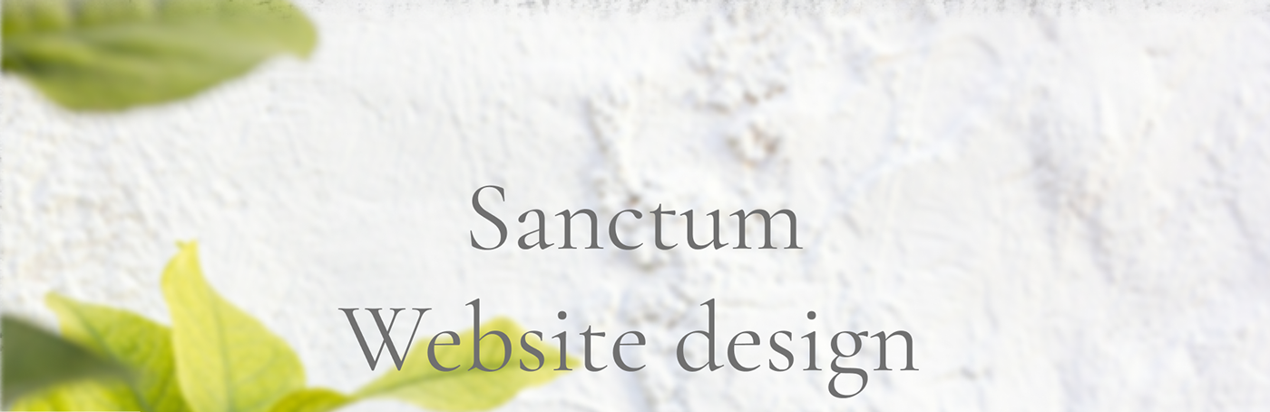 Sanctum Website Design Website Ux/UI figma website design Sanctum website