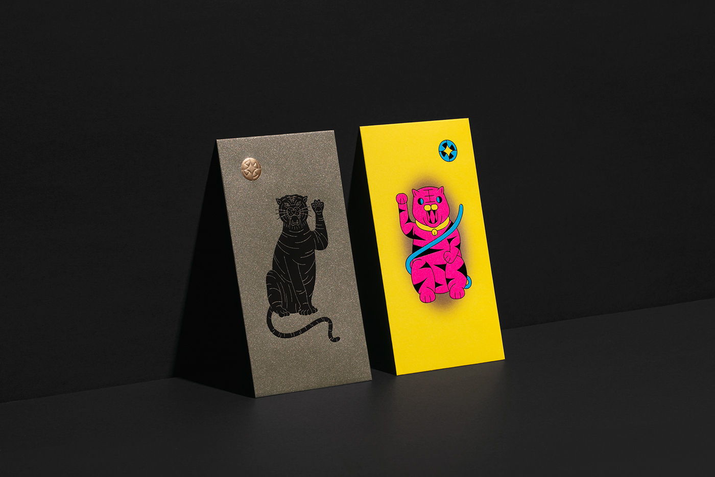 Antalis Arjowiggins graphic design  packaging design pengguin printing design Red Packet tiger 利是封 紅包