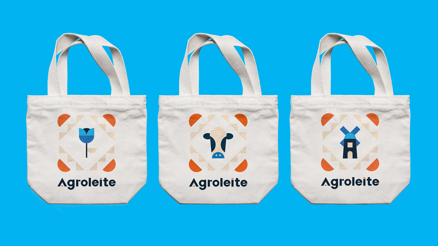 brand identity Dairy dutch farm identidade visual identity leite Logotipo Logotype pictogram