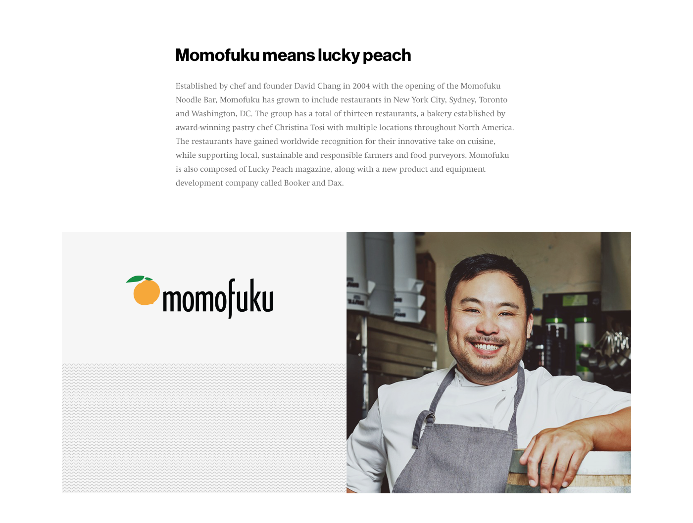 restaurant Food  momofuku lucky peach David Chang noodle ramen