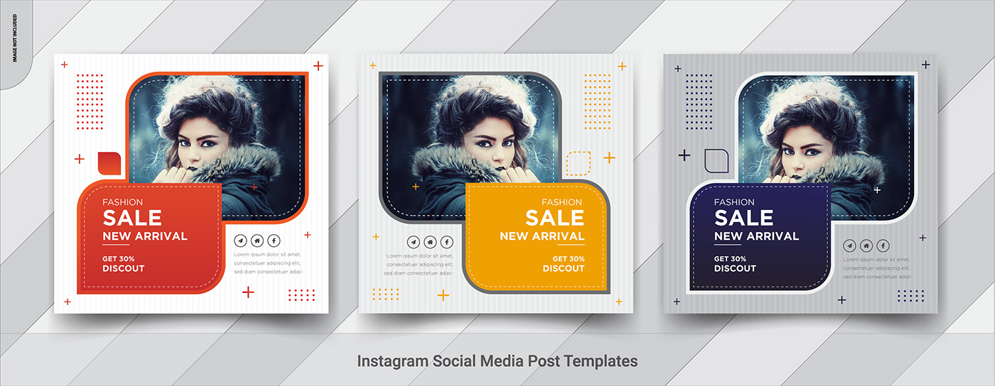 banner Creative Design fashion sale graphic design  Instagram Post Promotion social media Web Banner