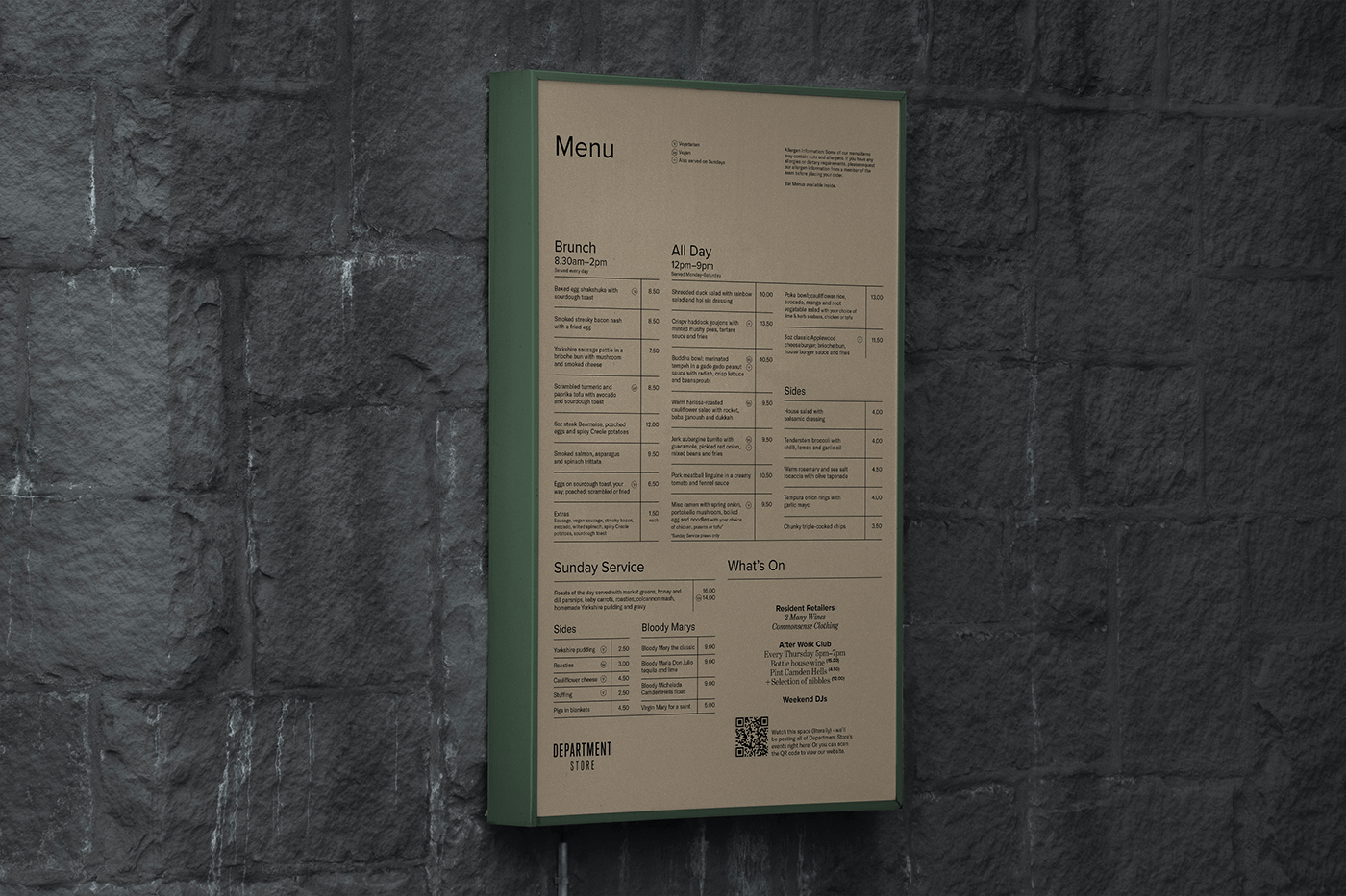bar cafe identity Japandi japanese menu menu design restaurant Scandinavian typography  