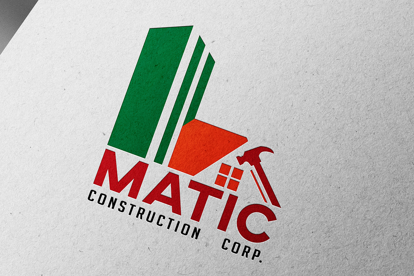 brand identity building concept concept logo construction company construction logo identity logo logo construction Logo Design