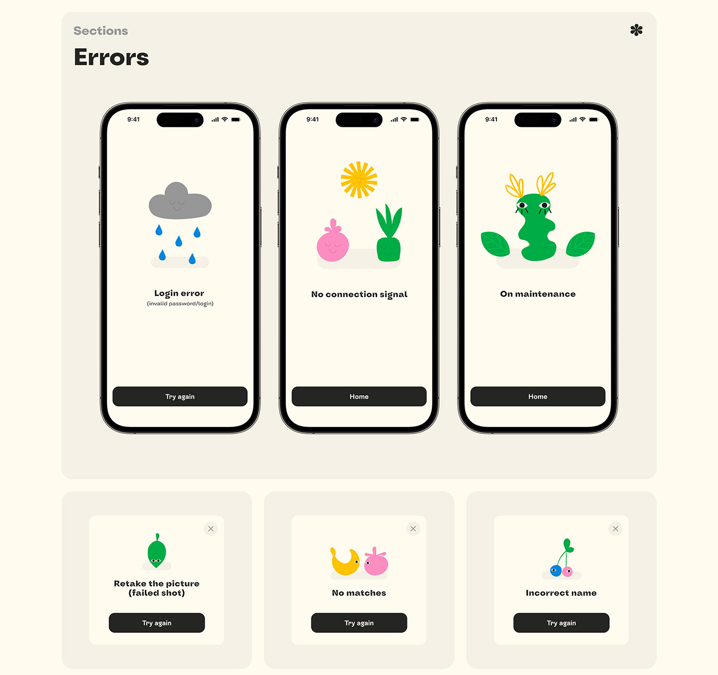 Mobile app Figma care user interface research typography   ILLUSTRATION  plants UI ux